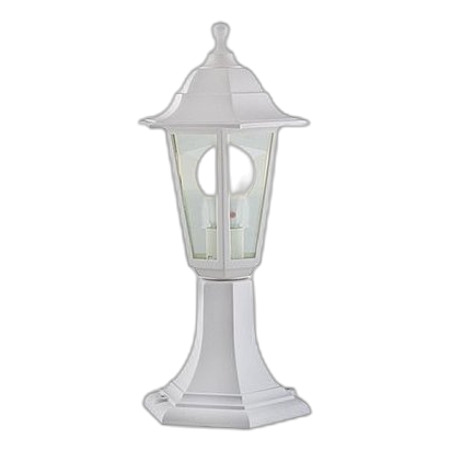 Eurolux O305W White Pillar Lantern