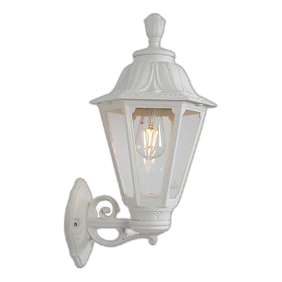 Eurolux O452Wfu Fumagalli Bisso Lantern White Wall Light