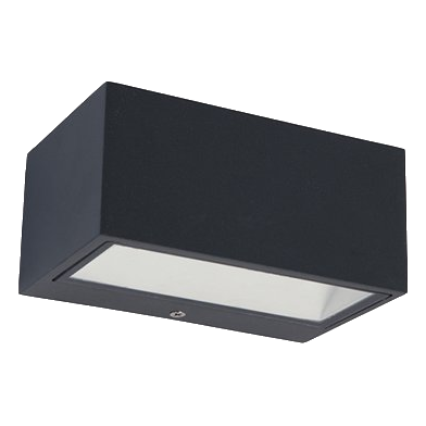 Eurolux O481 Gemini Led Up & Down Grey Wall Light