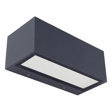Eurolux O482Ww Gemini Led Up & Down Grey Wall Light