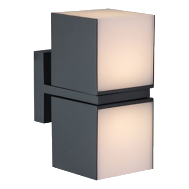 Eurolux O574 Cuba Grey Outdoor Wall Light