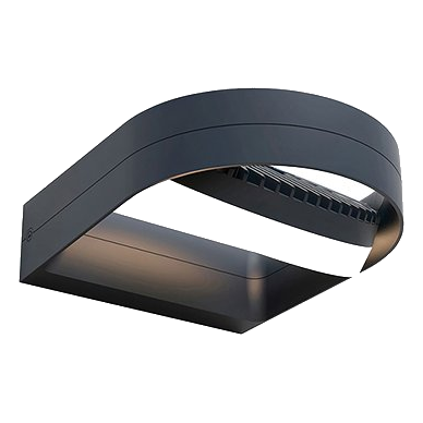 Eurolux O658 Fele Adjustable Black Led Wall Light
