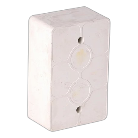 4 X 2 PVC Extension boxes with ko