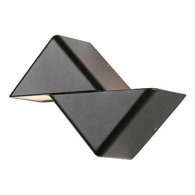Eurolux O665 Triat Outdoor Black Wall Light