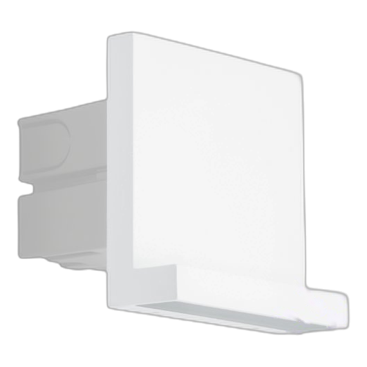 Spazio 2382.40.31 Pace 4000K White Downface Wall Light