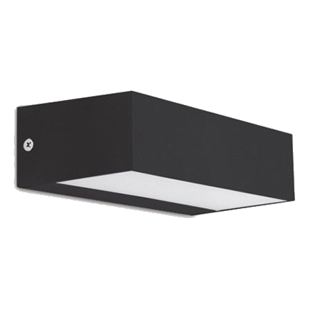 Spazio 4524.08.30 Mite 172Mm Ctc Black Up & Down Wall Light