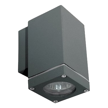 Spazio 4533.1/52 Phalt Once Anthracite Downface Wall Light