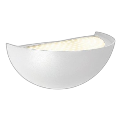 Spazio 4541.30.31 Moon 3000K White Wall Light