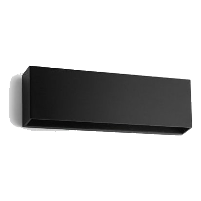 Synerji Syowl002Bkcw Black Down Facing Wall Light