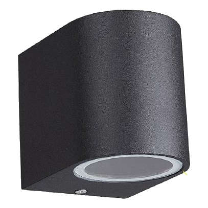 Synerji Syowl003Bkgu10 Black Down Facing Wall Light
