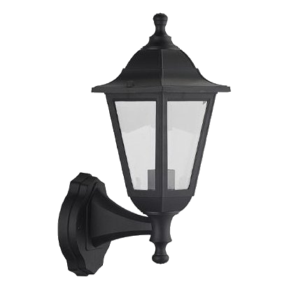 Synerji Syowl005Bkes Black Wall Lantern