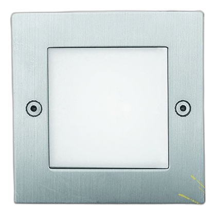 Spazio 4476/3038 Quad Plain 71Mm 3000K Steel Foot Light