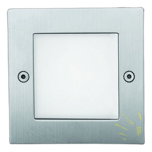 Spazio 4478/3038 Quad Plain 105Mm 3000K Steel Foot Light