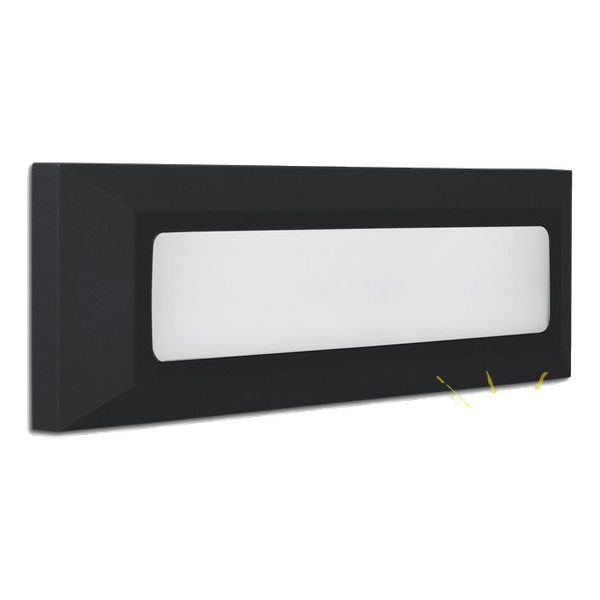 Spazio 4487.5.30 Ozo Slim Plain Ctc Black Foot Light