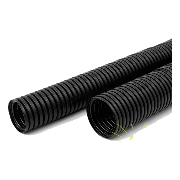 Convoluted Tubing 10.1mm ID Normal Wave Black Split