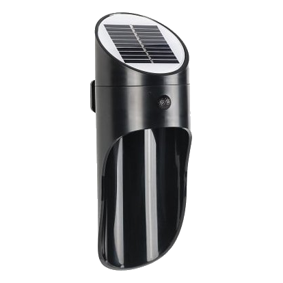 Bright Star Ls031 Black Solar Wall Light
