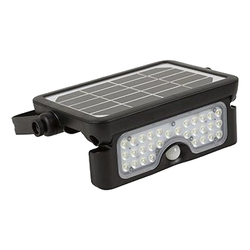 Eurolux O590 Black Solar Wall Light