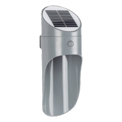 Synerji Syhsl2Gr Grey Solar Wall Light