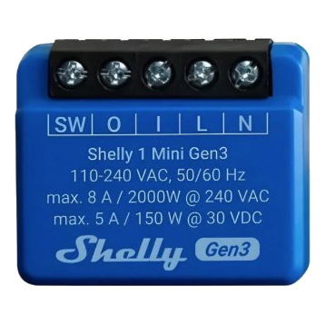 Shelly 1 Mini Gen3 Smart Switch
