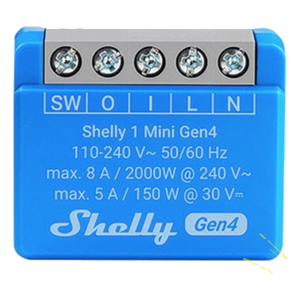 Shelly 1 Mini Gen4 Smart Switch