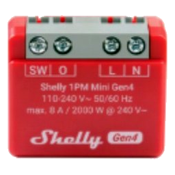 Shelly 1Pm Mini Gen 4 Smart Switch
