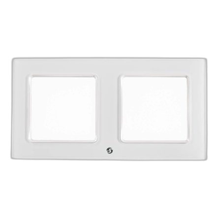 Shelly 2 Smart Wall Switch Frame – White