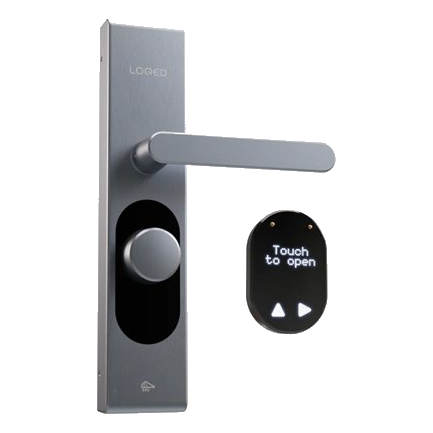 Shelly Loqed Touch Smart Lock – Silver