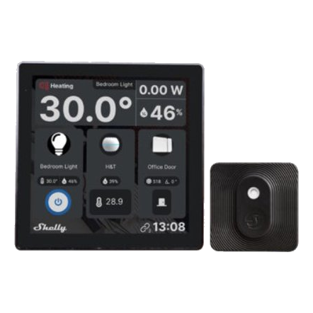 Shelly Wall Display Black + Blu H&T Black