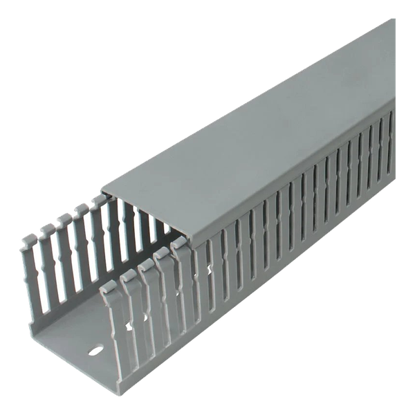 Trunking: Slotted (Grey)