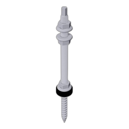 Schletter 8Mm X 115Mm Ibr Hanger Bolt (Steel)