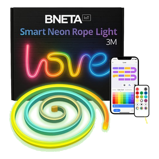 Bneta Iot Smart Neon Rope Light – 3M