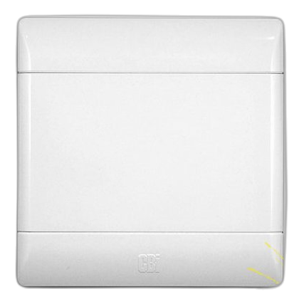 Cbi G010-P 4X4 Blank Cover Plate, White