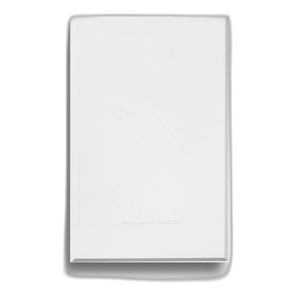 Major-Tech Veti 3 3Vw61 2X4 Blank Cover Plate, White