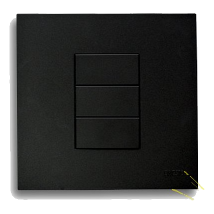 Onesto Matrix Bk-Mxb-4001 4X4 Blank Cover Plate, Black