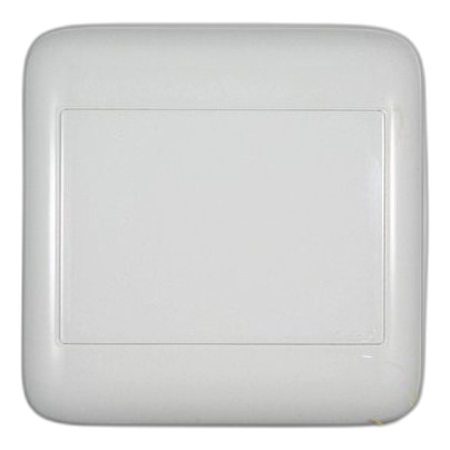 Onesto Oracle Onb4001 4X4 Blank Cover Plate, White
