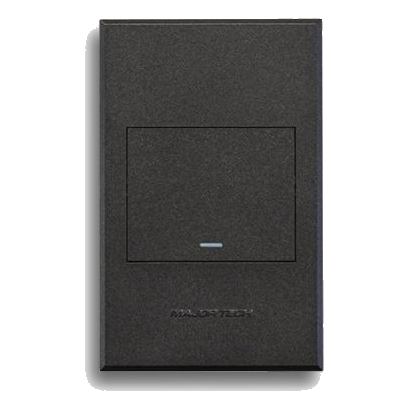 Major-Tech Veti 3 3V101Gg 2X4 Dimmer Switch, Graphite