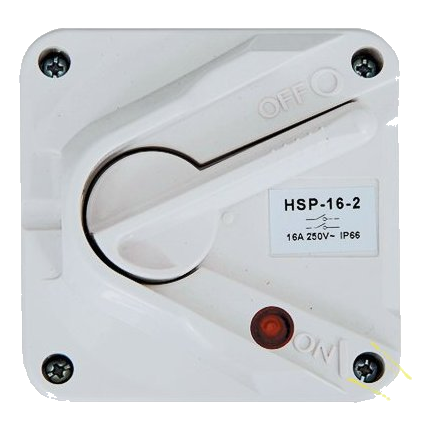 Mce Hsp3-35-2 35Amp 2 Pole Isolator