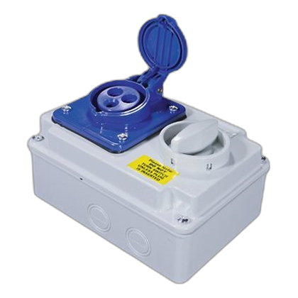 Cee Industrial Socket 32Amp 3 Pin, Ip44