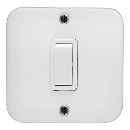 Crabtree Classic 7370P 20Amp 1 Lever Switch, White