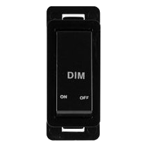 Crabtree Classic 2447/008 Bell Press Switch Module, Black