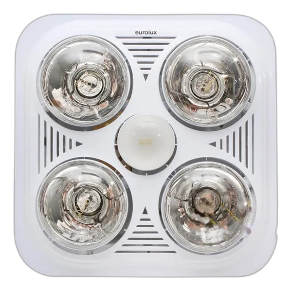 Bathroom Extractor/Heater 4XLAMP