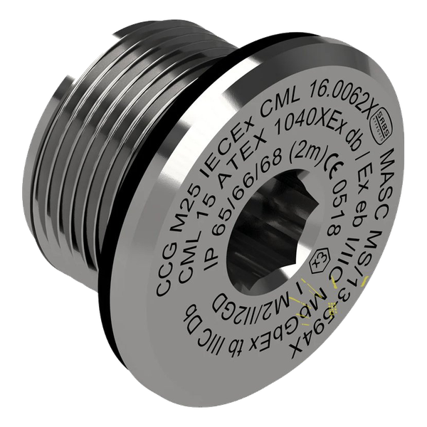 Brass Metric Dome Plug – Size …..