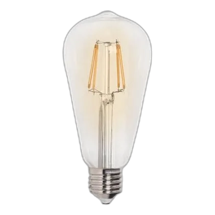 Bright Star 6W ES ST64 Warm White LED Filament Bulb