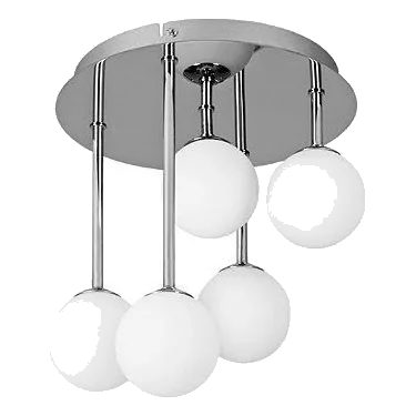 Bright Star CF015/5 Polished Chrome Ceiling Light