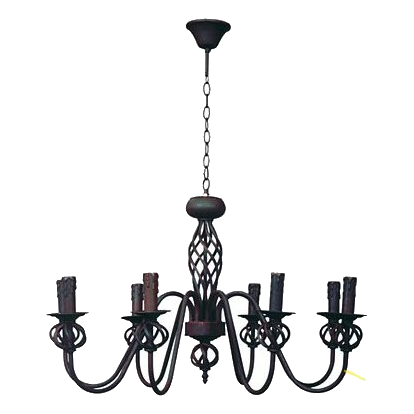 Bright Star Ch065/8 Rusted Chandelier