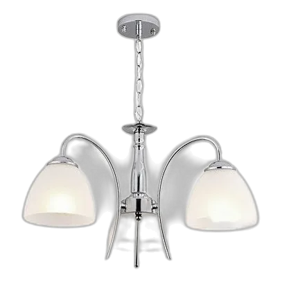 Bright Star CH079/3 Polished Chrome Chandelier