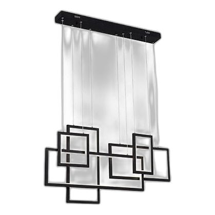 Bright Star Ch517 Sand Black Chandelier