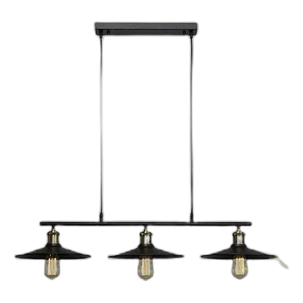 Bright Star CH531/3 Black Metal Chandelier