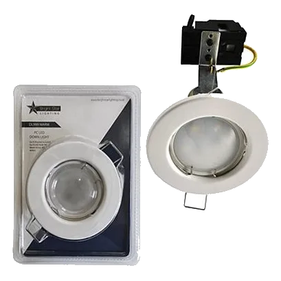 Bright Star DL999 White 81mm Warm White Fixed Downlight