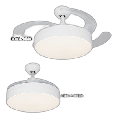 Bright Star Fcf055 White Ceiling Fan